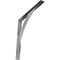Ekena Millwork Legacy Steel Bracket, Stainless Steel 2"W x 20"D x 20"H BKTM02X20X20LESS - alternate 1
